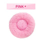 Fluffy Donut Pet Bed – Calming Plush & Washable Cushion