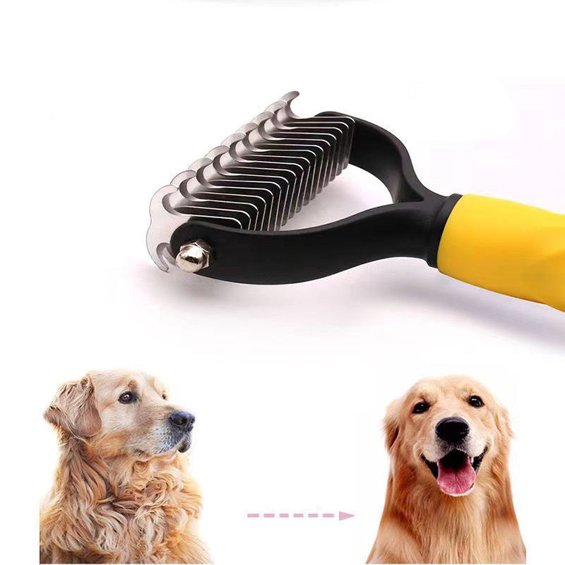 FurEase Pet Hair Removal Comb - New Arrival for Dogs and Cats