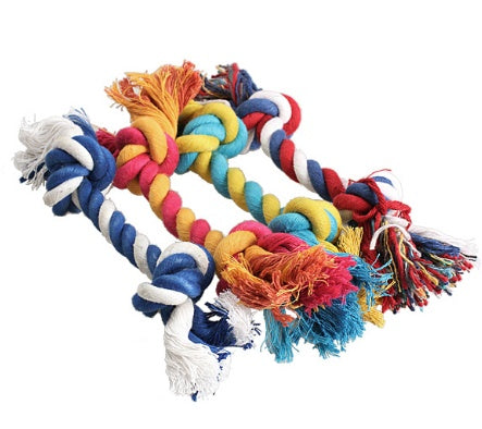 TugTough Cotton Rope Toy – Molar & Bite-Resistant for Dogs