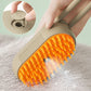 SteamyPaws 3-in-1 Pet Grooming & Massage Brush