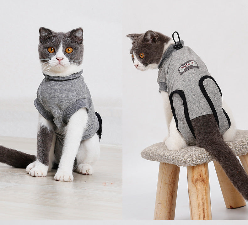 SafeSnug Pet Recovery Suit - Anti-Mite, Wound Protection for Cats