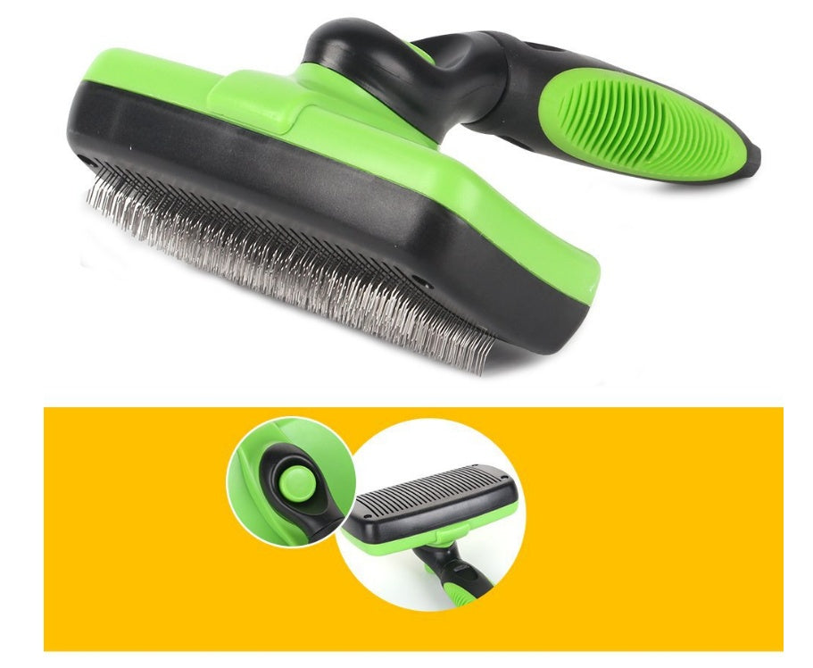 Pet Self Cleaning Slicker Brush