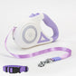 Dog Leash with LED Spotlight & Retractable Design