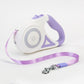 Dog Leash with LED Spotlight & Retractable Design