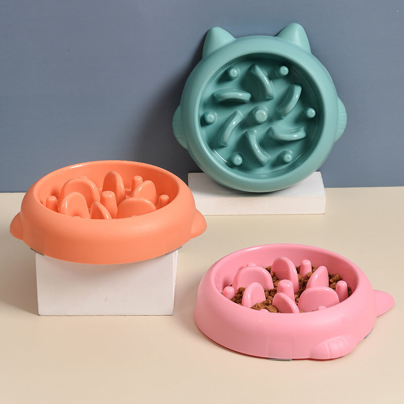 Slow Feeder Bowl for Dogs & Cats