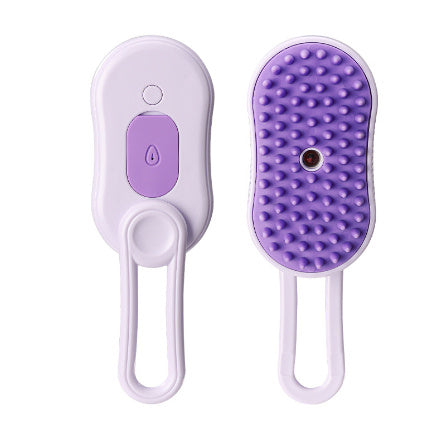 SteamyPaws 3-in-1 Pet Grooming & Massage Brush