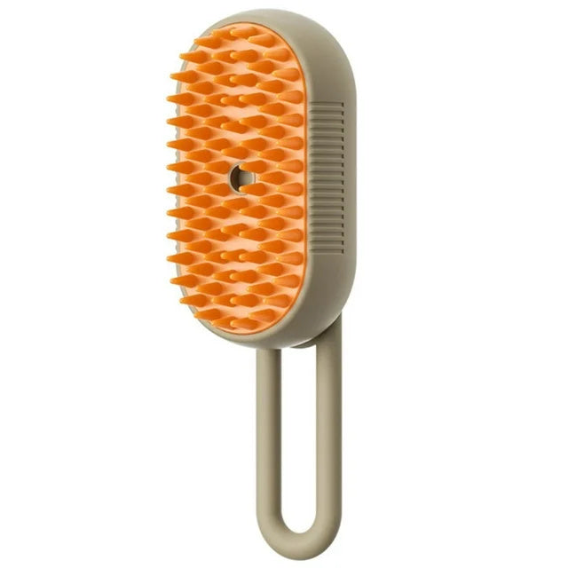 SteamyPaws 3-in-1 Pet Grooming & Massage Brush